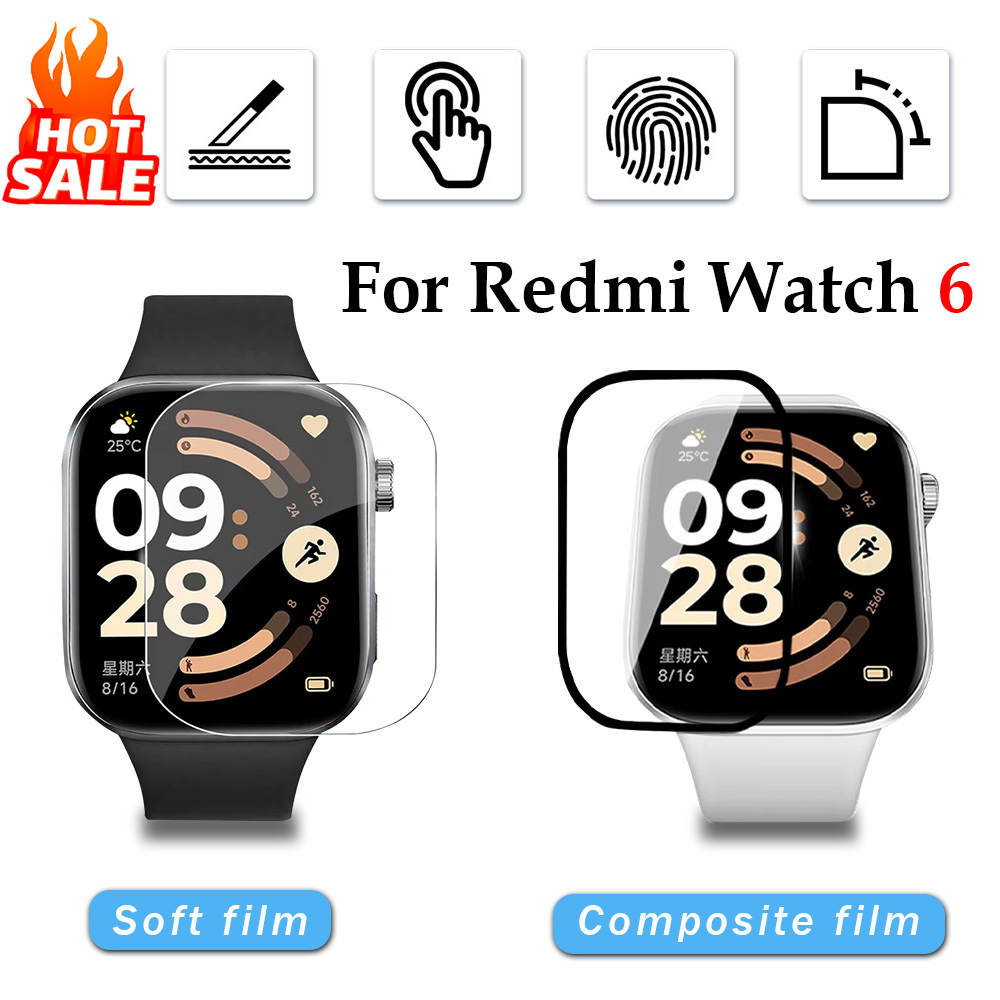 Watch Face Protector - 1–5 Stück weiche Folie für Xiaomi