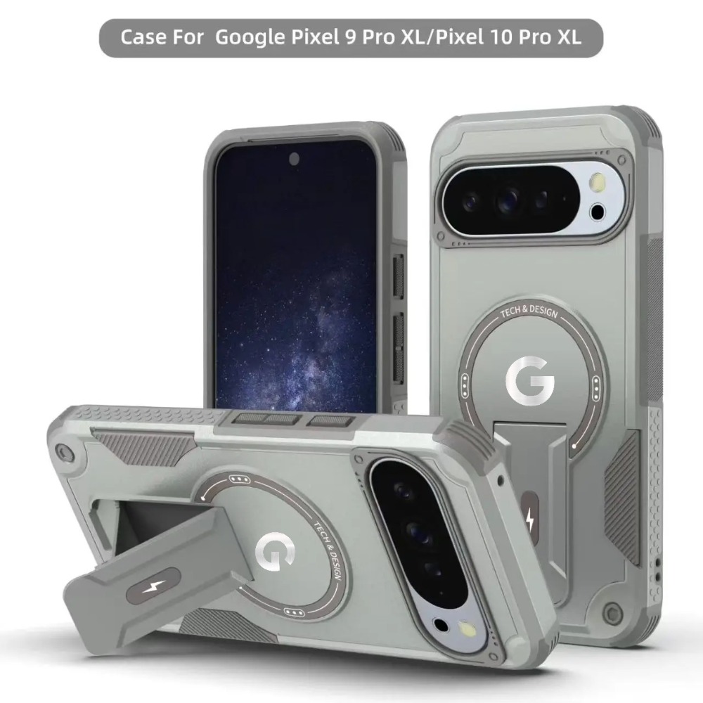 Magnetic Charging Stand - Military Armor Anti-Drop Robuste Handyhülle mit