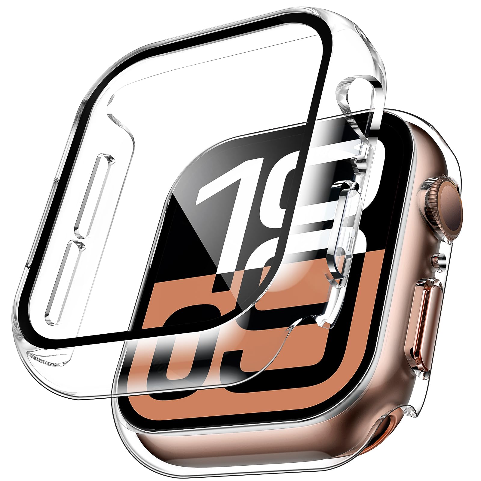 Apple Smartwatch Accessories - 2 stücke Gehärtetem Glas Fall Für