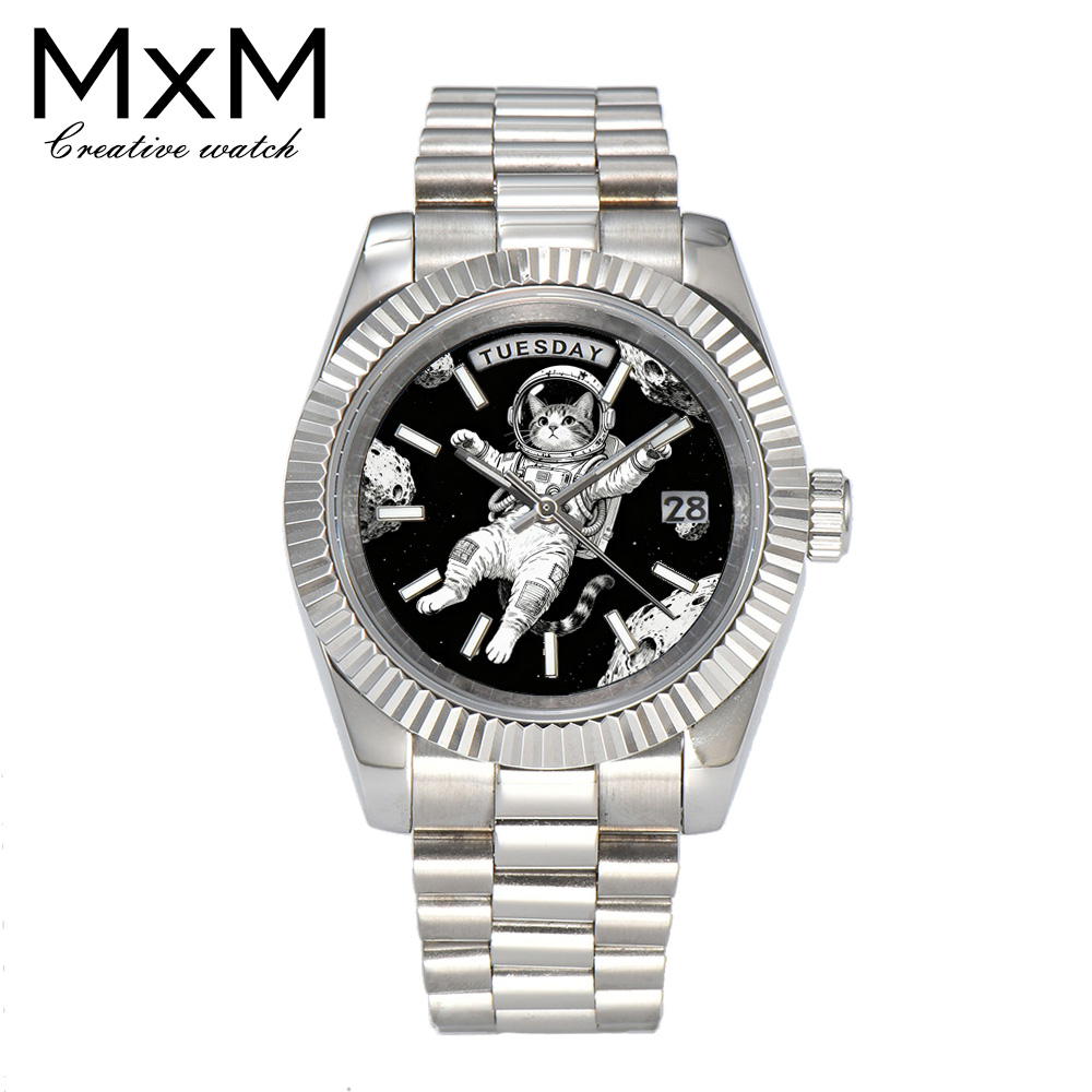Accessories With Watch - Kreative Herrenuhr 40 mm/36 mm Miyota