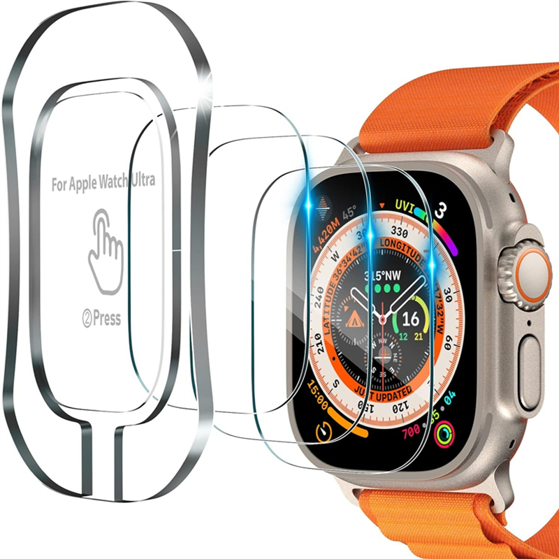 Watch Face Protector - Gehärtetes Glas für Apple Watch Ultra