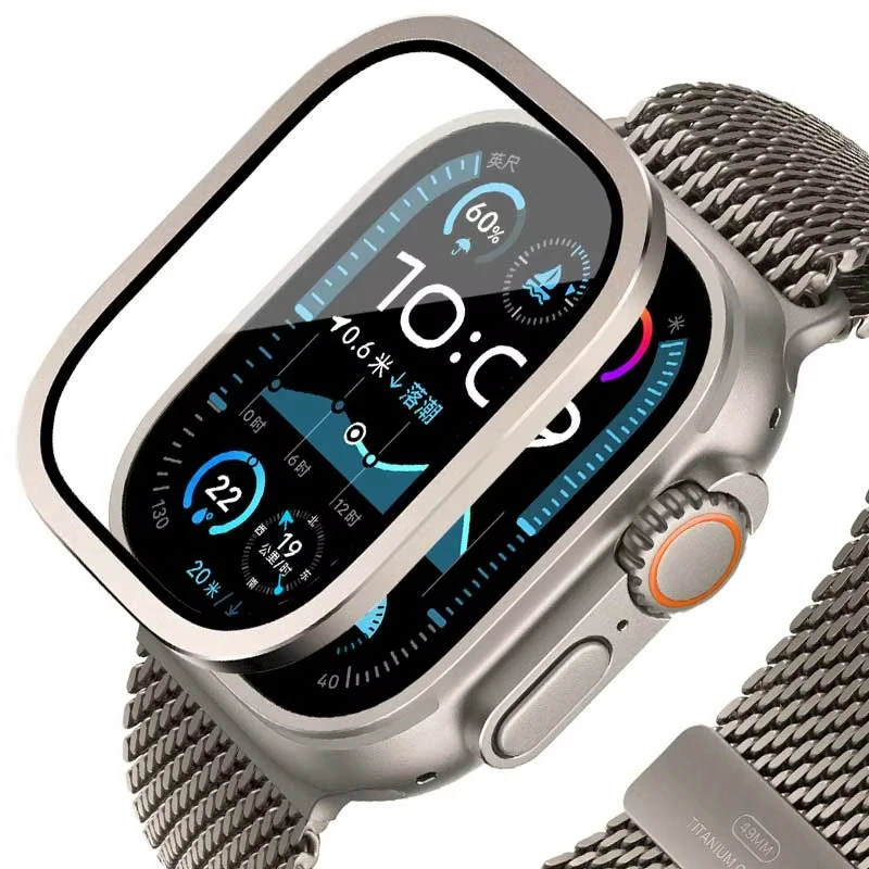 Smart Watch Accessories - Gehärtetes Glas für Apple Watch Ultra
