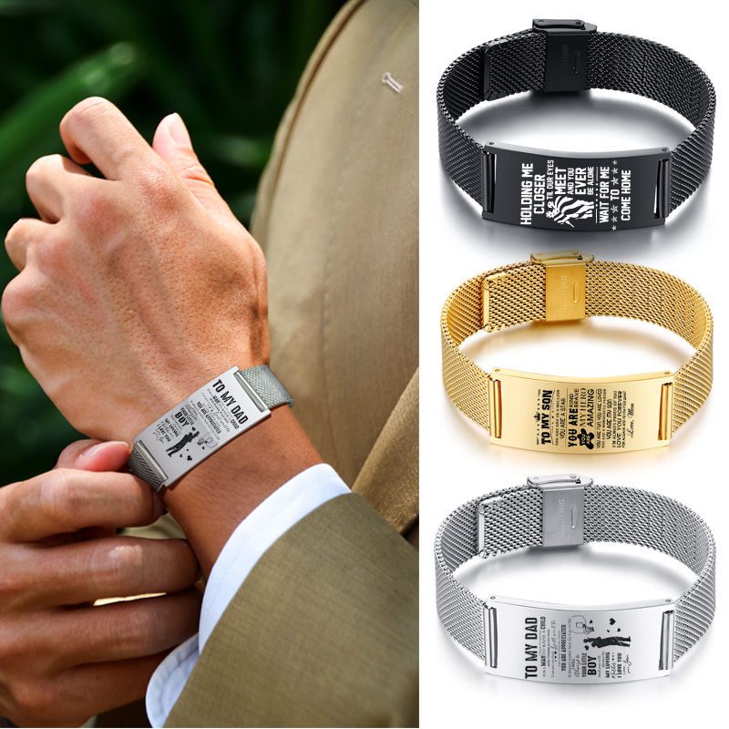 Stainless Mesh Band - Männer Armband Zeitlosen Natur Von Mesh