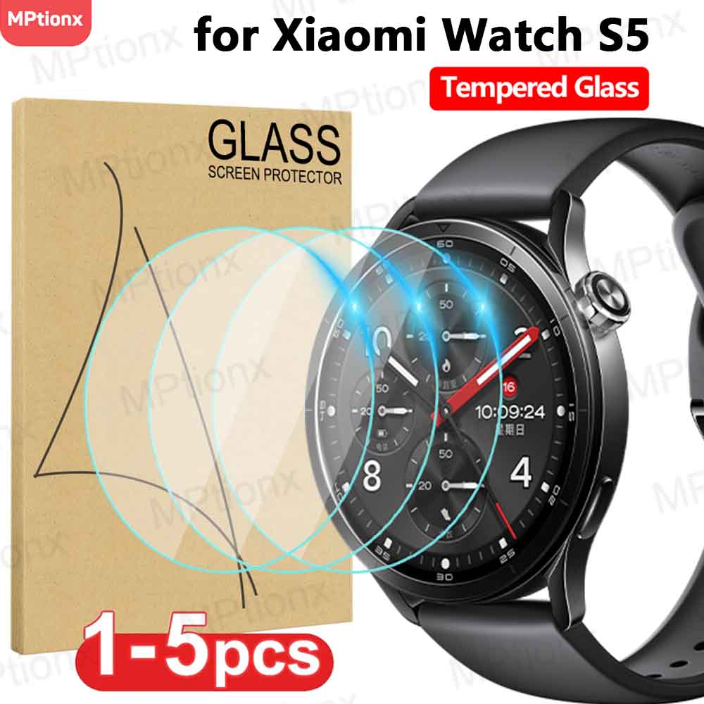 Watch Face Protector - Gehärtetes Glas für Xiaomi Watch S5