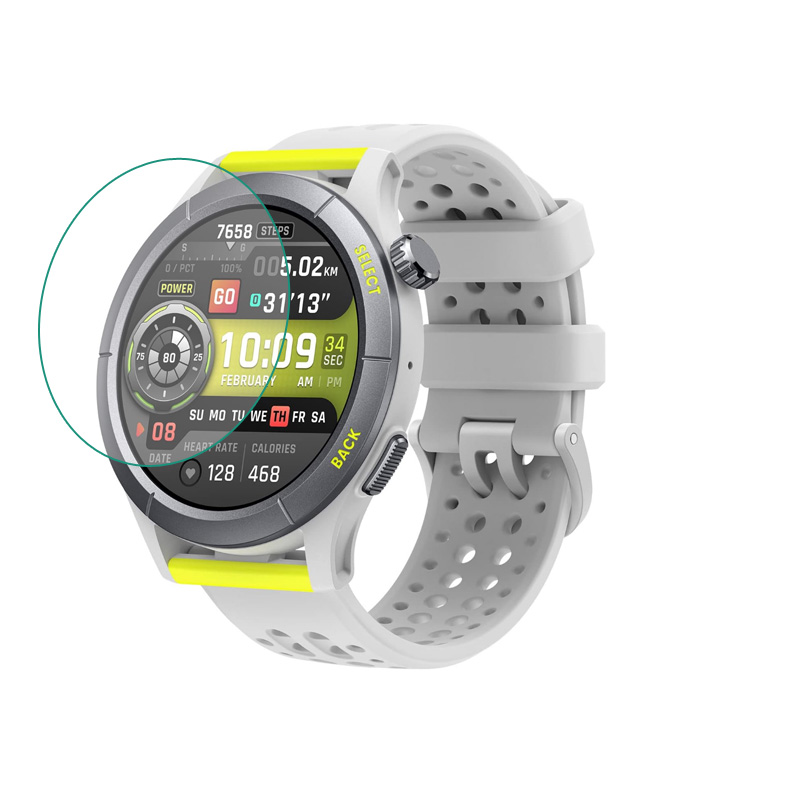 Amazfit Smartwatch Accessories - Hartglas Smartwatch HD Klare Schutzfolie für