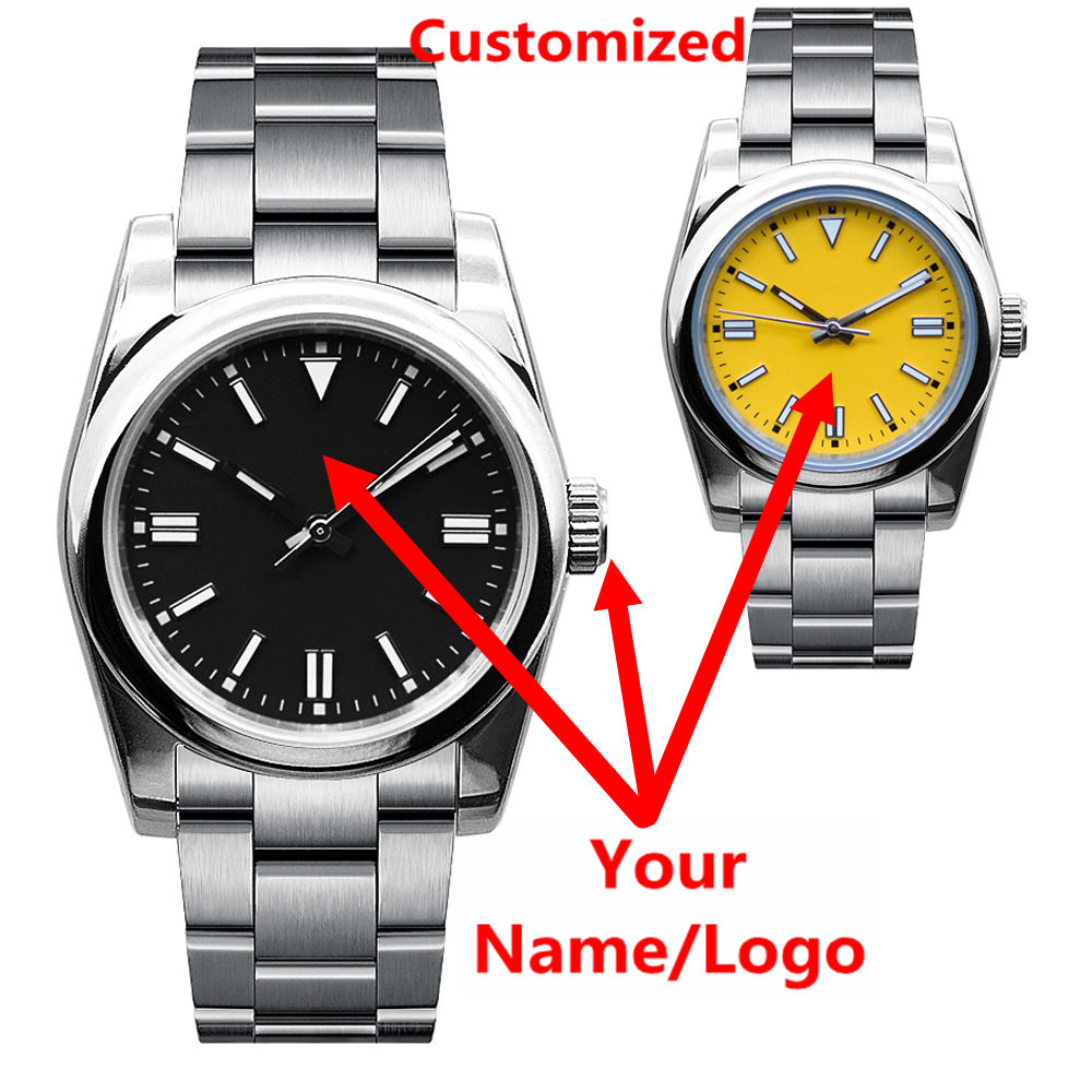 Accessories With Watch - Herrenuhr mit individuellem Logo, Saphirglas, luxuriöse