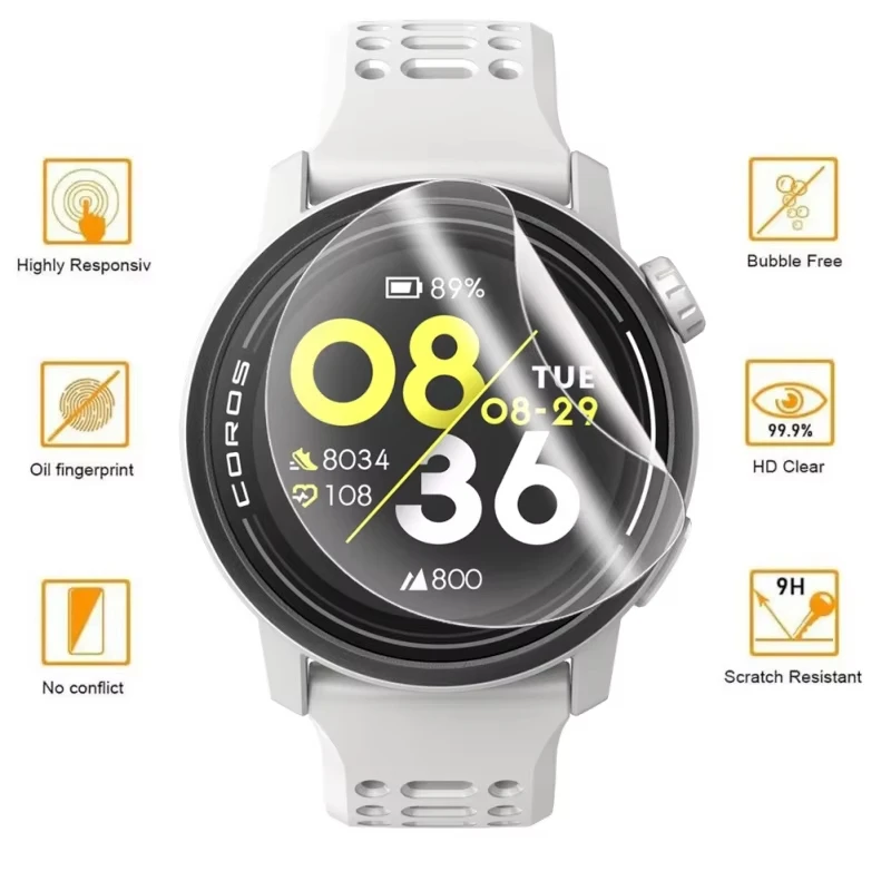 Hydrogel-Folie für Coros Pace  – Smart Watch Accessories Bewertung und Preis