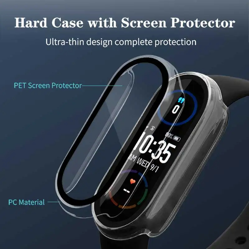 Gehärtetes Glas + PC-Hülle für – Garmin Smartwatch Accessories Bewertung und Preis