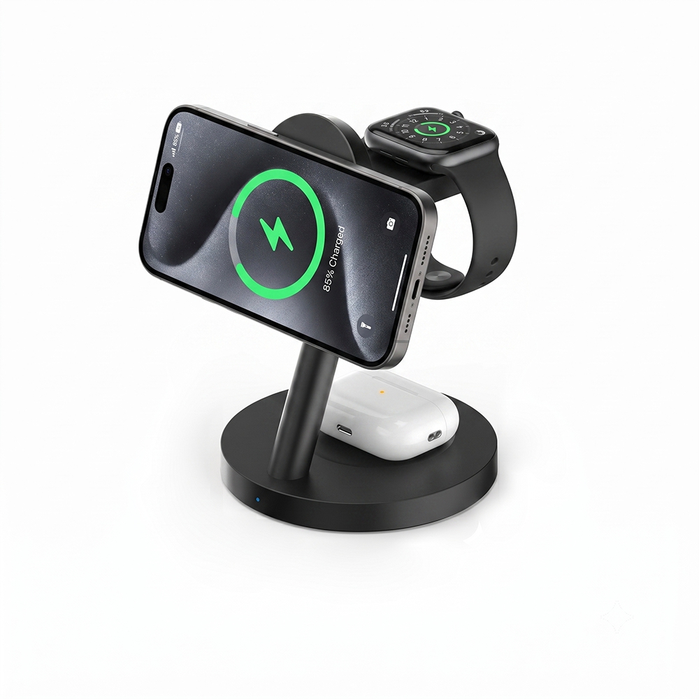 3-in-1 Qi2.2 25W Schnelle Kabe – Wireless Charger Watch Bewertung und Preis