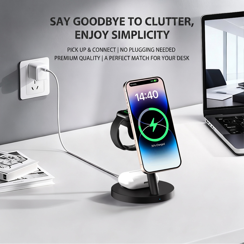 3-in-1 Qi2.2 25W Schnelle Kabe – Wireless Charger Watch Bewertung und Preis