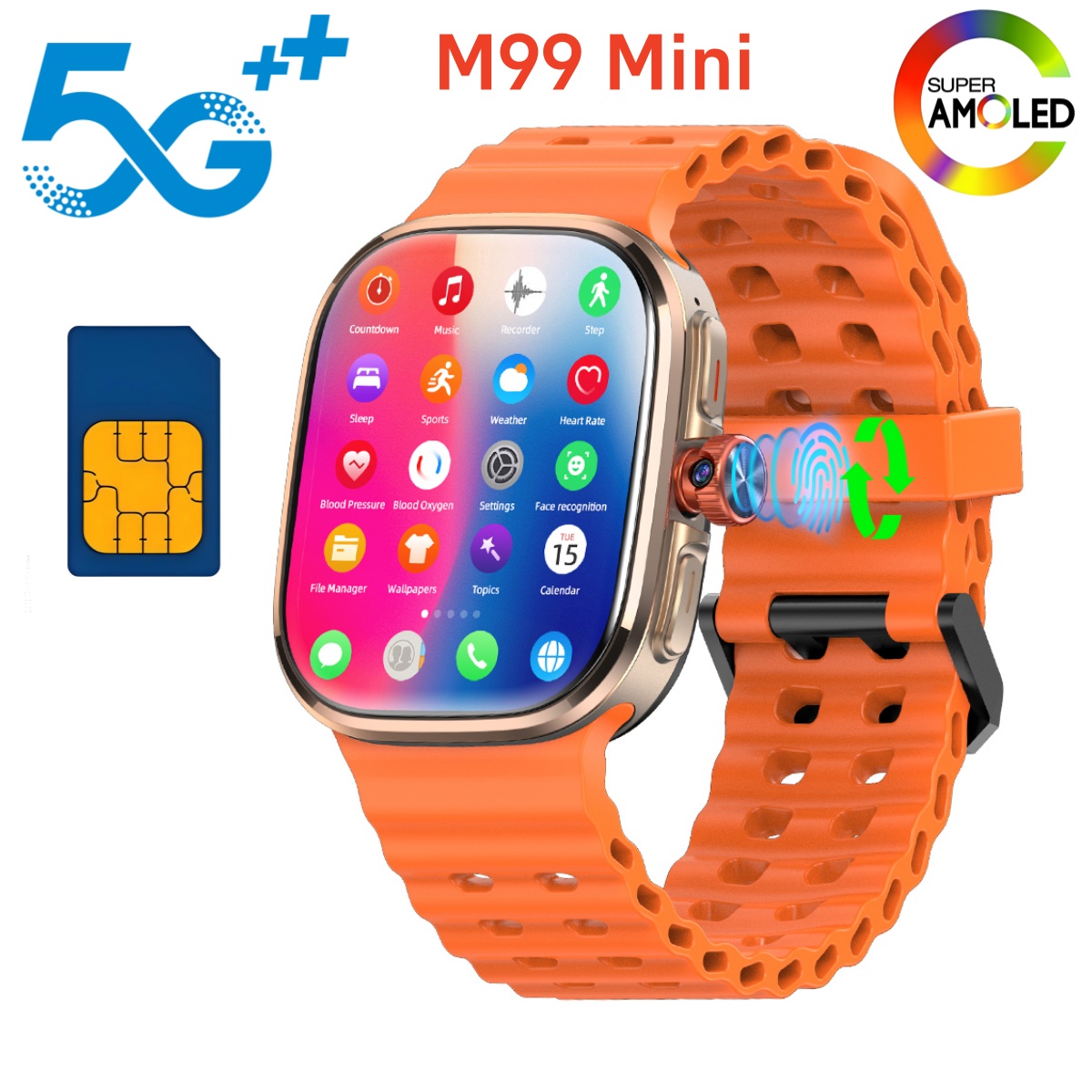 M99 Mini Smartwatch 5G Android – Smartwatch Id Bewertung und Preis