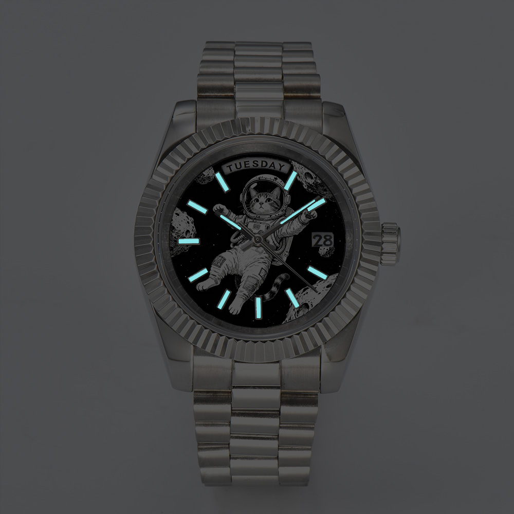 Kreative Herrenuhr 40 mm/36 mm – Accessories With Watch Bewertung und Preis