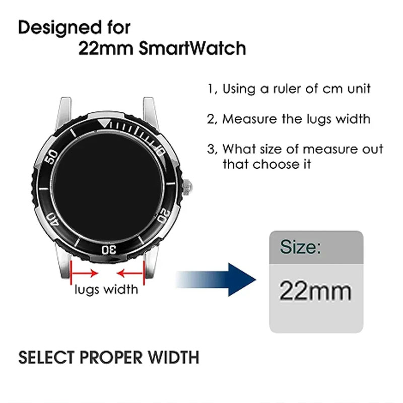 22 mm verstellbares Armband fü – Smartwatch X2 Bewertung und Preis