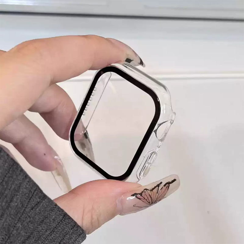 Glas+Hülle für Apple Watch 44m – Smartwatch Band Accessories Bewertung und Preis