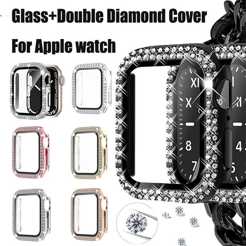 Glas + Diamant-Abdeckung für A – Smartwatch Band Accessories Bewertung und Preis