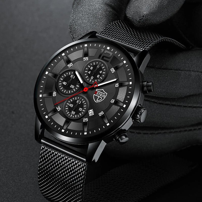 DEYROS Mens Fashion Minimalist – Stainless Mesh Band Bewertung und Preis