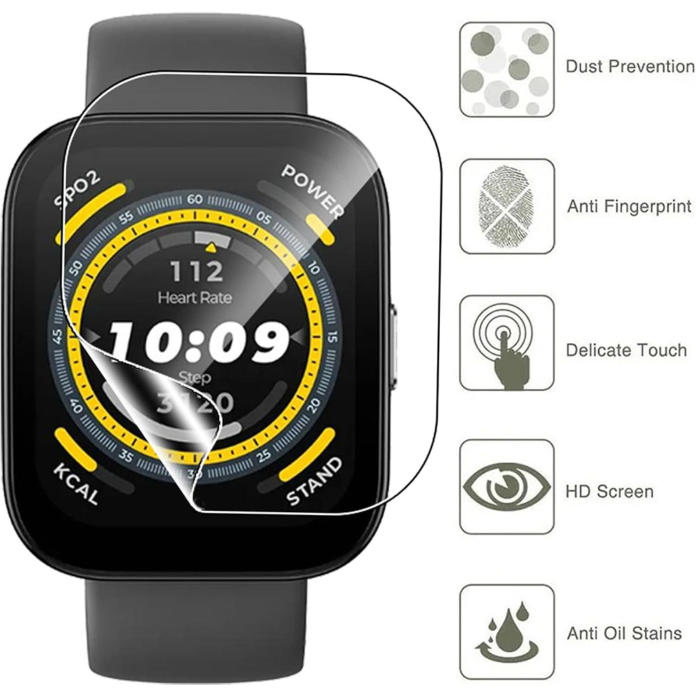 3PCS Klar HD Film Screen Prote – Amazfit Smartwatch Accessories Bewertung und Preis