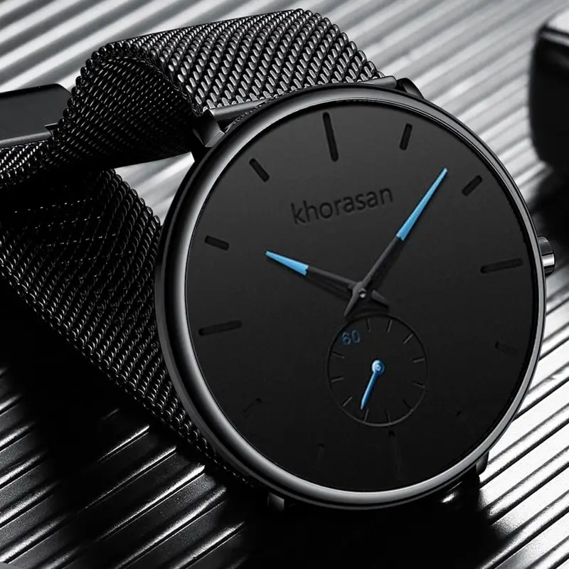 YOLAKO Mens Fashion Minimalist – Stainless Mesh Band Bewertung und Preis