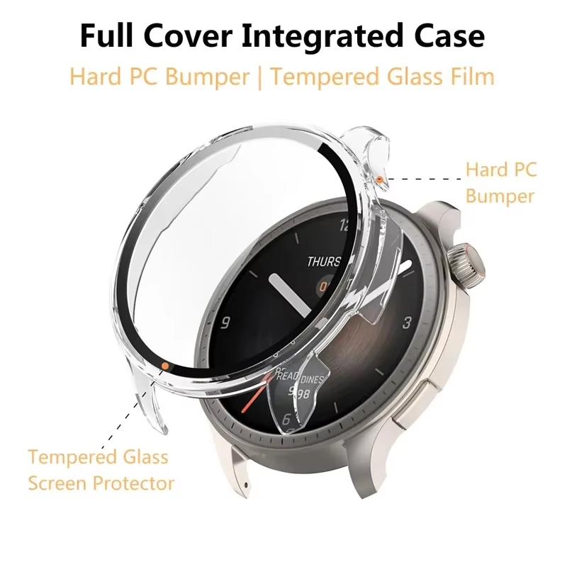 Gehärtetes Glasgehäuse für Ama – Amazfit Smartwatch Accessories Bewertung und Preis