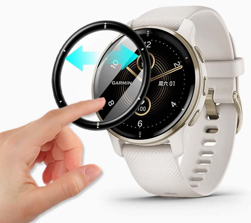 3D-Schutzfolie mit gebogenen K – Garmin Smartwatch Accessories Bewertung und Preis