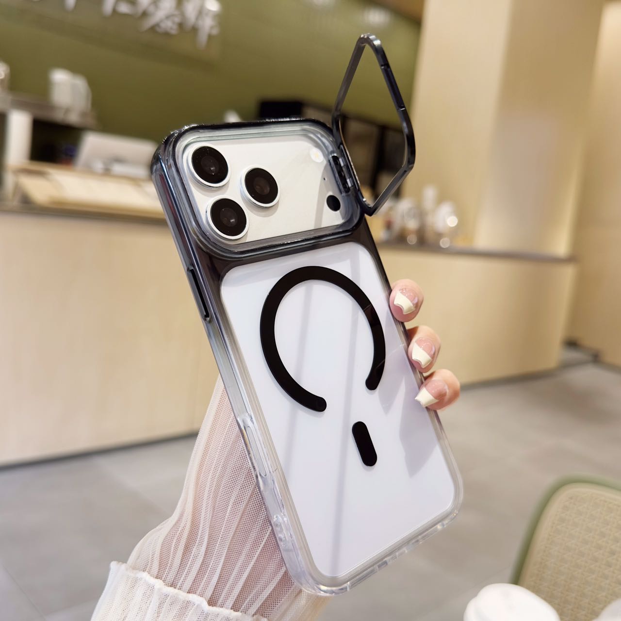 Linsenständerhalter, transpare – Magnetic Charging Stand Bewertung und Preis