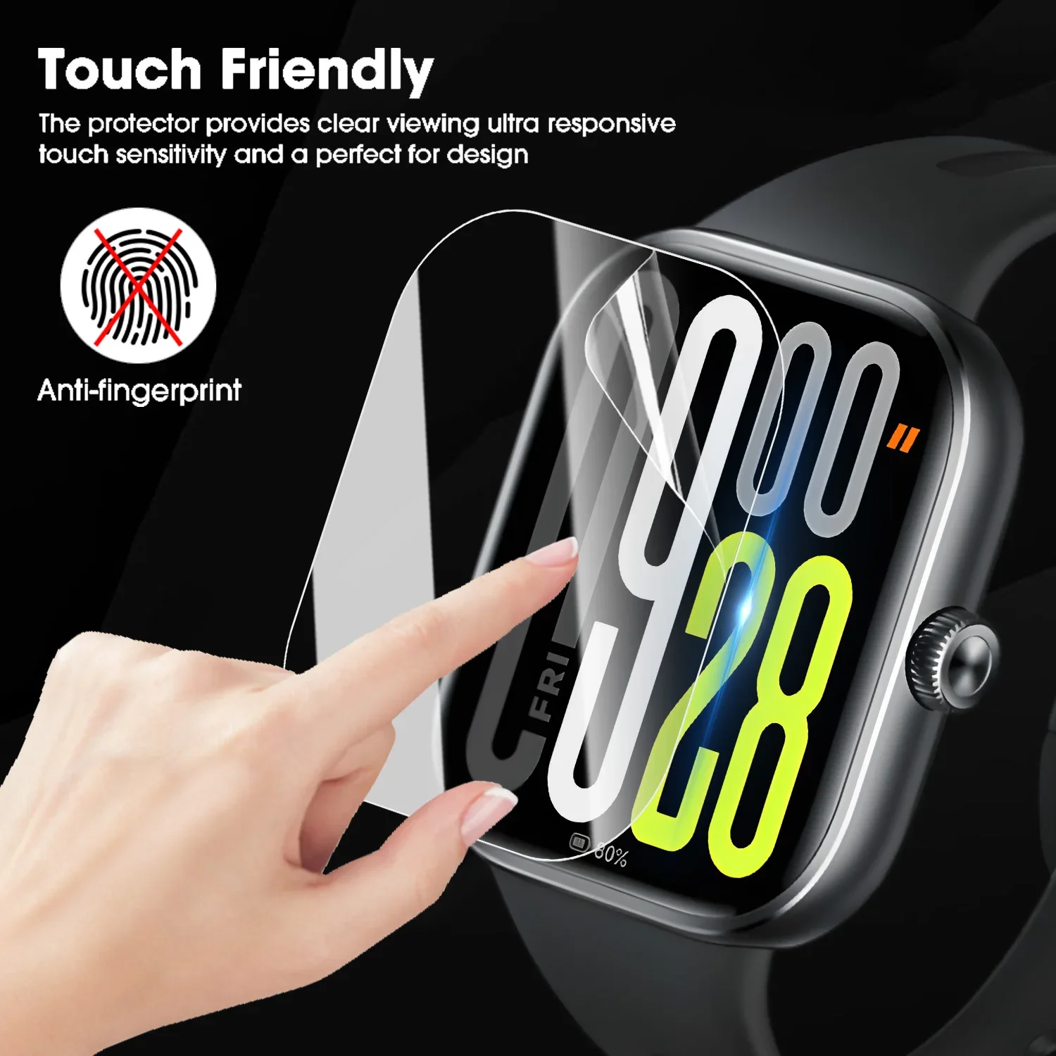 1-5PCS Hydrogel-Schutzfolie fü – Watch Face Protector Bewertung und Preis