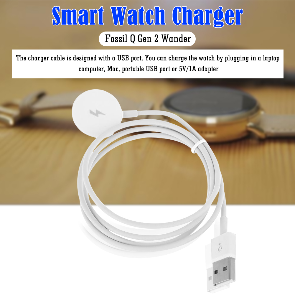 Uhren-Ladekabel USB-Ladestatio – Fossil Smartwatch Accessories Bewertung und Preis